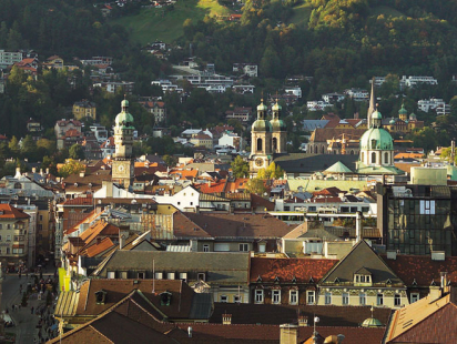 Blick auf Innsbruck