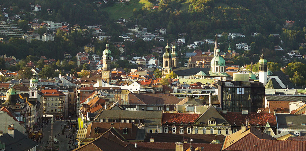 Blick auf Innsbruck