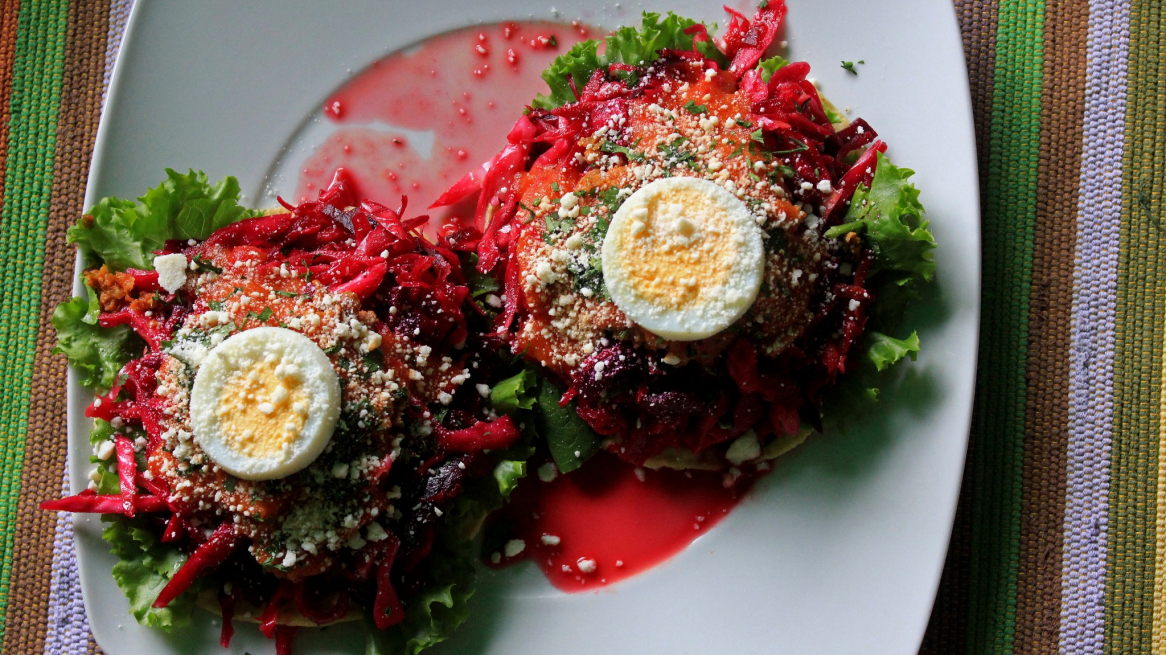 Encurtido on Enchiladas