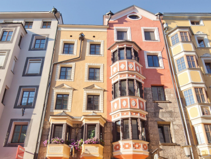 Fassaden der Altstadt